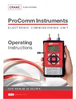 Crane ProComm Operating Instructions Manual preview