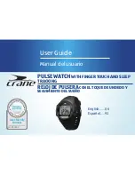 Crane PULSE WATCH User Manual предпросмотр