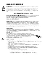 Preview for 4 page of Crane RB-6913 Manual