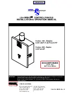 Preview for 1 page of Crane UltraGRIND 100 Simplex UCP Series Installation & Operation Manual