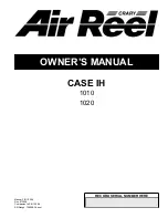 Preview for 1 page of Crary Air Reel 1010 Owner'S Manual