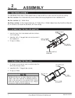 Preview for 10 page of Crary WeedRoller PRO Owner'S And Parts Manual