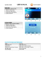 Предварительный просмотр 7 страницы CRASH CAM NAVCAM-818SHD User Manual