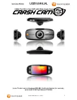 CRASH CAM NAVIG 8 R User Manual preview