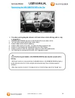 Предварительный просмотр 12 страницы CRASH CAM NAVIG 8 R User Manual