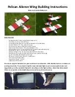 Preview for 1 page of CRASHTESTHOBBY.COM Pelican Aileron Wing Building Instructions