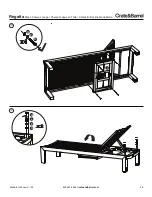 Preview for 3 page of Crate and Barrel 596523 Assembly Instructions