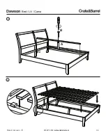 Preview for 3 page of Crate and Barrel Dawson Assembly Instructions