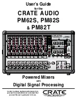 Crate Audio PM62S User Manual preview