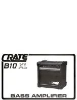 Предварительный просмотр 1 страницы Crate B10 XL Owner'S Manual