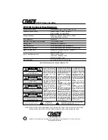 Предварительный просмотр 6 страницы Crate BFX100 Owner'S Manual