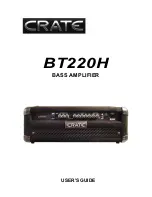 Предварительный просмотр 1 страницы Crate BT220H User Manual