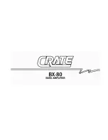 Предварительный просмотр 1 страницы Crate BX-80 Owner'S Manual