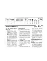 Предварительный просмотр 2 страницы Crate BX-80 Owner'S Manual