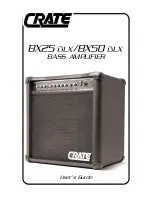 Предварительный просмотр 1 страницы Crate BX50 DLX User Manual