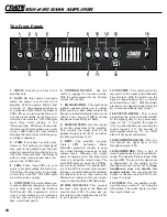 Предварительный просмотр 4 страницы Crate BXH-220 Owner'S Manual