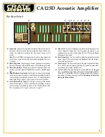 Предварительный просмотр 5 страницы Crate CA125D User Manual