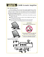 Предварительный просмотр 7 страницы Crate CA30 DG User Manual