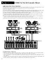 Preview for 10 page of Crate CSM8, CSM12, CSM16, CSM24 User Manual