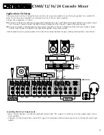 Preview for 11 page of Crate CSM8, CSM12, CSM16, CSM24 User Manual