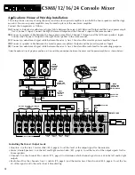 Preview for 12 page of Crate CSM8, CSM12, CSM16, CSM24 User Manual