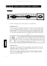 Preview for 23 page of Crate DXJ112 Operation Manual