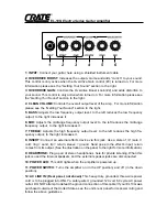 Preview for 2 page of Crate EL-10G Owner'S Manual