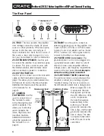 Предварительный просмотр 6 страницы Crate FlexWave 120 Owner'S Manual