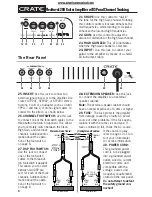 Предварительный просмотр 6 страницы Crate FlexWave 120H Owner'S Manual