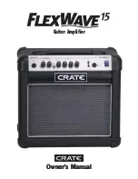 Crate Flexwave FW15 Owner'S Manual предпросмотр