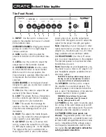 Предварительный просмотр 3 страницы Crate Flexwave FW15 Owner'S Manual