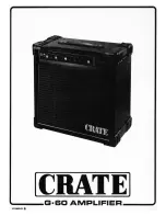 Crate G.60 Manual предпросмотр