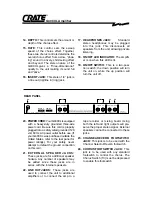 Предварительный просмотр 3 страницы Crate G40CXL Owner'S Manual