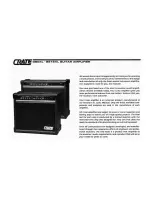 Предварительный просмотр 2 страницы Crate G80XL Owner'S Manual