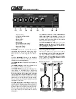 Предварительный просмотр 3 страницы Crate GFX-120 Owner'S Manual