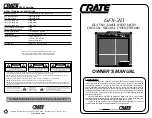 Crate GFX-30 Owner'S Manual предпросмотр