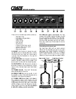 Предварительный просмотр 3 страницы Crate GFX-65 User Manual