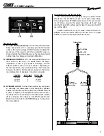 Предварительный просмотр 5 страницы Crate GT-500H Owner'S Manual