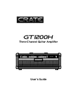 Crate GT1200H User Manual предпросмотр