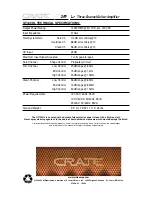 Предварительный просмотр 8 страницы Crate GT120HL User Manual