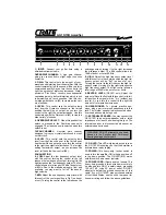 Preview for 2 page of Crate GX-15R Owner'S Manual