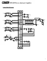 Предварительный просмотр 7 страницы Crate KX-220 User Manual