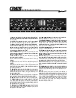 Предварительный просмотр 2 страницы Crate KX-80 Owner'S Manual