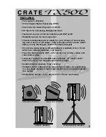 Предварительный просмотр 3 страницы Crate LIMO TX50D Driver Manual