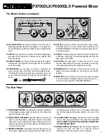 Preview for 7 page of Crate PRO AUDIO PX700DLX User Manual