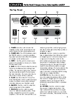 Предварительный просмотр 5 страницы Crate Profiler 5 Owner'S Manual