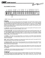 Предварительный просмотр 4 страницы Crate QuadraDrive GT-80DSP Owner'S Manual