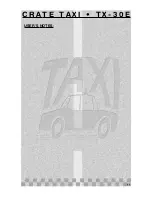 Предварительный просмотр 11 страницы Crate TAXI TX-30E Driver Manual