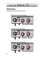 Предварительный просмотр 10 страницы Crate TIDALWAVE GTX3500H User Manual