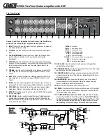 Предварительный просмотр 2 страницы Crate TWOTONE GFX50 Owner'S Manual